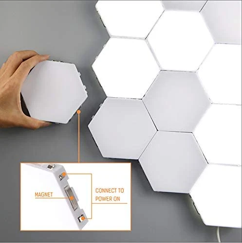 High Quantity Modular Touch Lights DIY Modular Assembled Splicing Modern Wall Lamps Touch Sensitive Modular Light