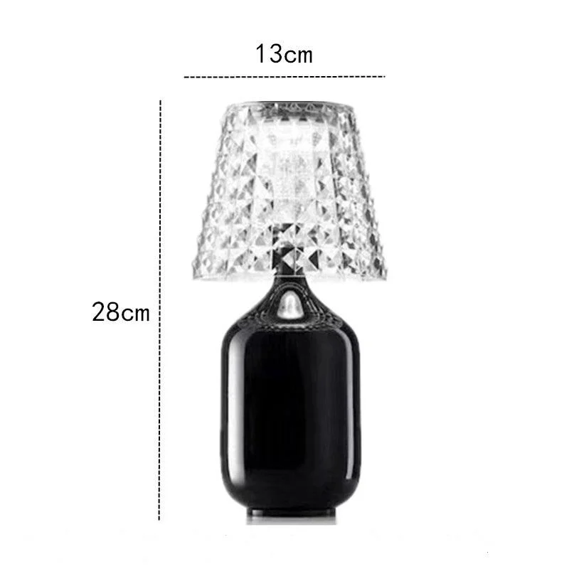 Touch LED Lamp Dining Rechargeable Lamp Restaurant Decorative Modern Hotel Table Light